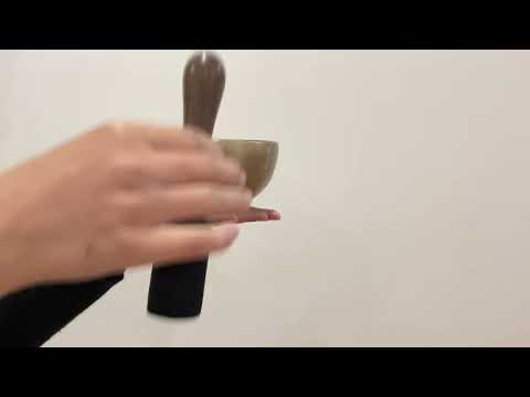 Small Contemporary Flow Singing Bowl - Base note F#4 (367 Hz)