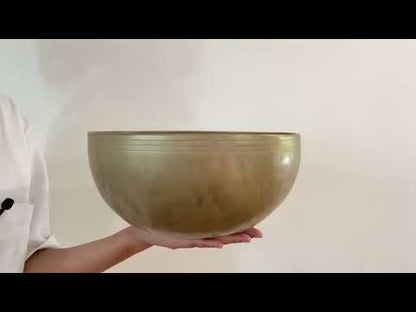 Low and Light Bowl - Base note C3 129 Hz