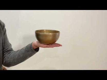 Small Contemporary Flow Singing Bowl - Base note F4 (353)