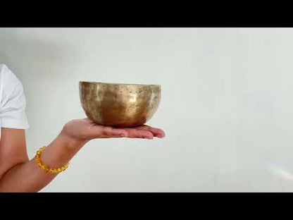 Small Tara Singing Bowl - Base Note F#4 (364 Hz)