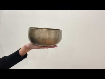 Remuna Singing Bowl - F#3 (185 Hz)