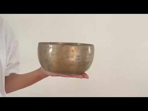 Tara Singing Bowl - Base Note F#3 (184 Hz)