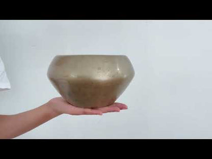 Collector's Buddha Singing Bowl - Base Note F#4 (380 Hz)