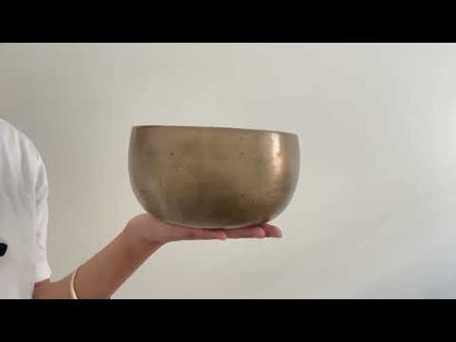 Tara Singing Bowl - Base Note G#3 (201 Hz)