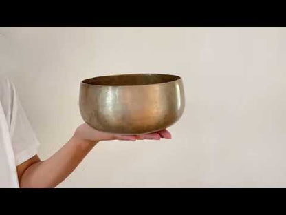 Remuna Singing Bowl - Base note G3 (197 Hz)