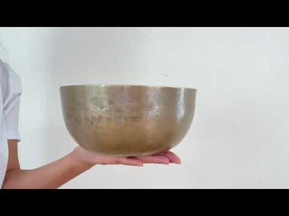 Large Tara Singing Bowl - Base Note F2 (87 Hz)