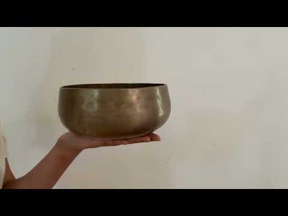 Remuna Singing Bowl - F#3 (182 Hz)
