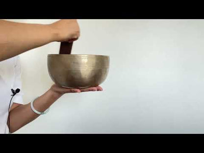 Lingam Singing Bowl - D4 290 Hz