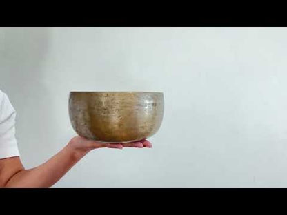 Tara Singing Bowl (thick rim) - Base Note A#3 (234 Hz)