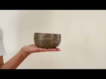 Small Tara Singing Bowl - Base Note A#4 (468 Hz)