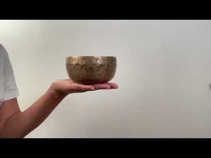 Small Tara Singing Bowl - Base Note F#4 (360 Hz)