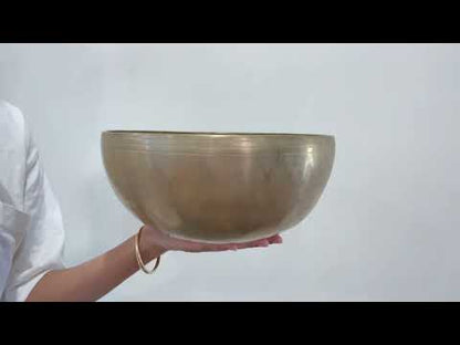 Low and Light Bowl - Base note A#2 117 Hz