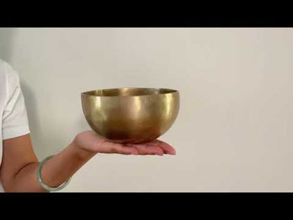 Small Contemporary Flow Singing Bowl - Base note F4 (350 Hz)