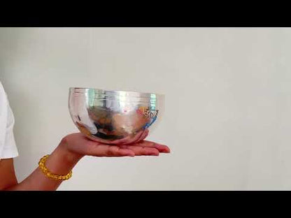 Silver Moon Singing Bowl - Base Note A4 (429 Hz)