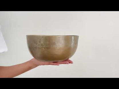 Remuna Singing Bowl - F3 (168 Hz)