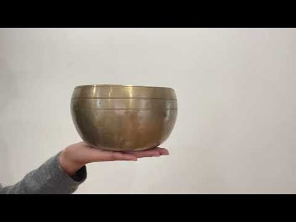 Unusual Singing Bowl A#3 236 Hz