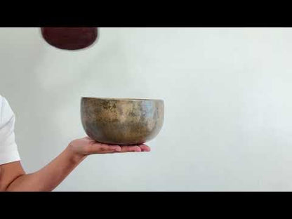 Tara Singing Bowl (thick rim) - Base Note C#4 (279 Hz)
