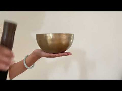 Small Contemporary Flow Singing Bowl - Base note D4 (300 Hz)