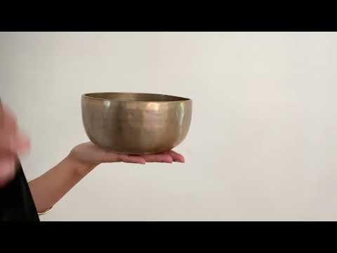 Tara Singing Bowl - Base Note D#4 (280 Hz)