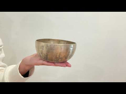 Small Tara Singing Bowl - Base Note D4 (288Hz)