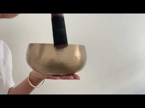 Remuna Singing Bowl - Base note G3 (193 Hz)