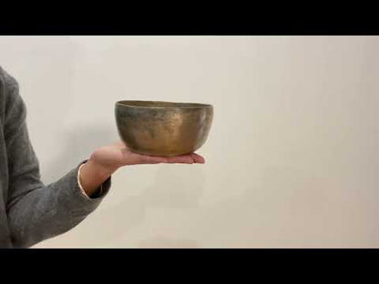 Small Tara Singing Bowl - Base Note E4 (322)