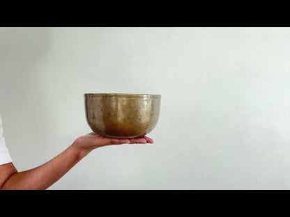 Tara Singing Bowl (thick rim) - Base Note A3 (226 Hz)