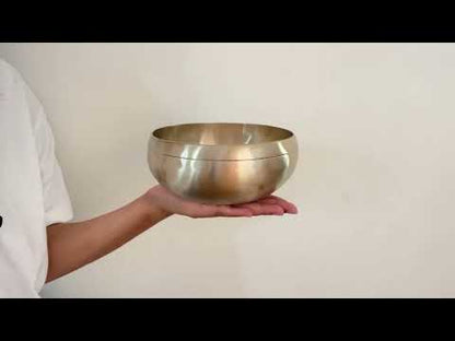 15.5 cms Easy Play Singing Bowl – G#3 210 Hz