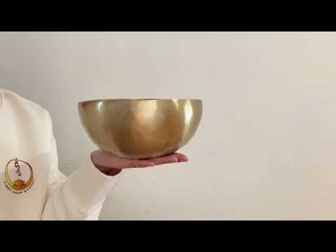 Hand Hammered Singing Bowl - Base Note G3 193 Hz