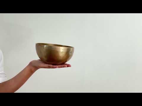 Hand Hammered Singing Bowl - Base Note C4 263