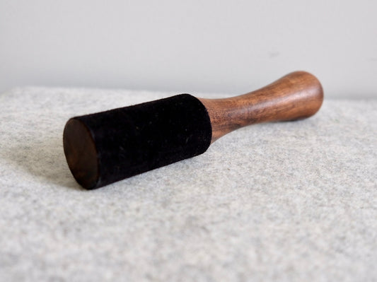 Medium Hardwood Flat top Mallet | Singing Bowl Ringing Stick