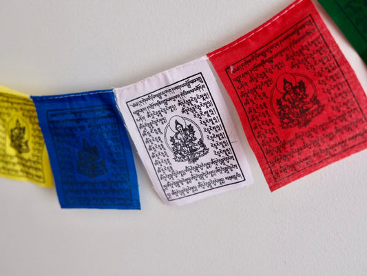 Mini Prayer Flags - Green Tara