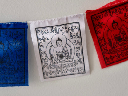 Mini Prayer Flags - Medicine Buddha