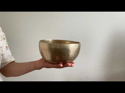 Contemporary Matte Finish Bowl - Base note A 221 Hz