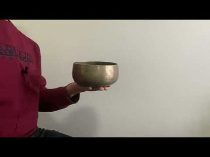 Remuna Singing Bowl - Base note A# (226 hz)