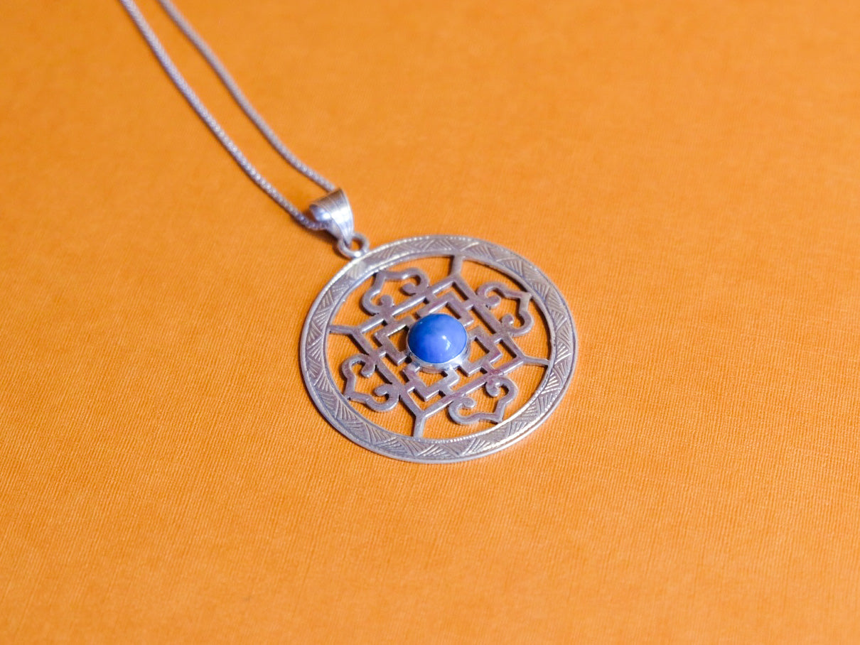 Turqouise Mandala Pendant