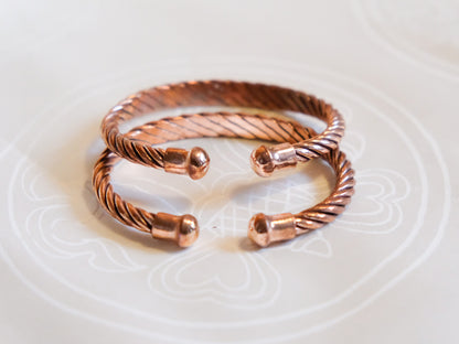 Braided Pure Copper Bracelet