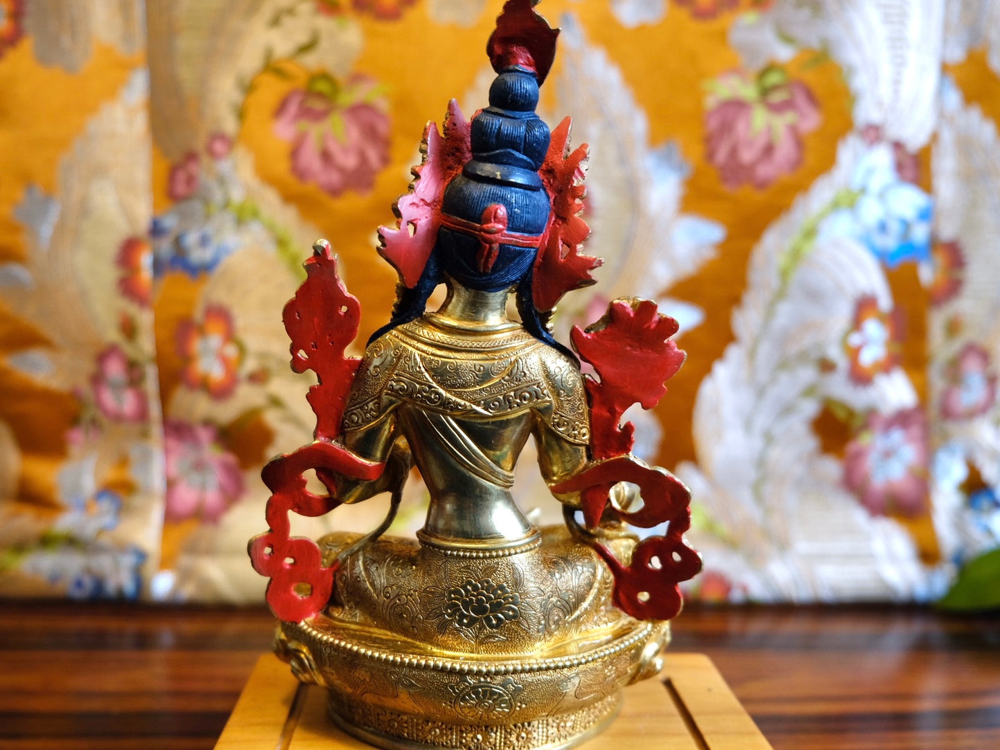 Back of Himalayan/Nepalese Tara statue