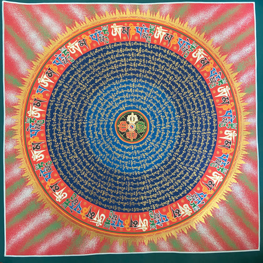 Double Vajra and Compassion Fire Mandala