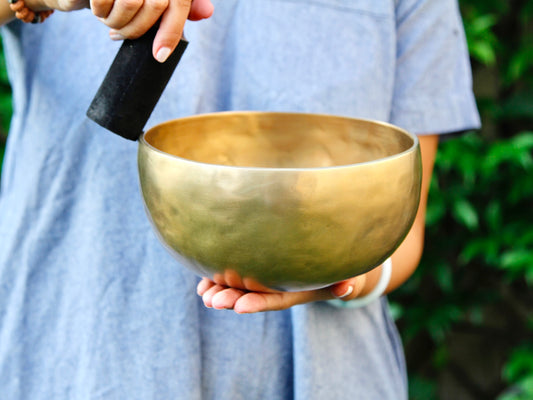 Contemporary Flow Singing Bowl - Base Note G3 198 Hz