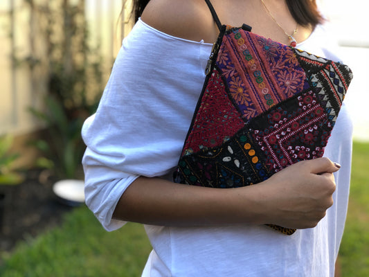 Bohemian Ladies Clutch Handbag