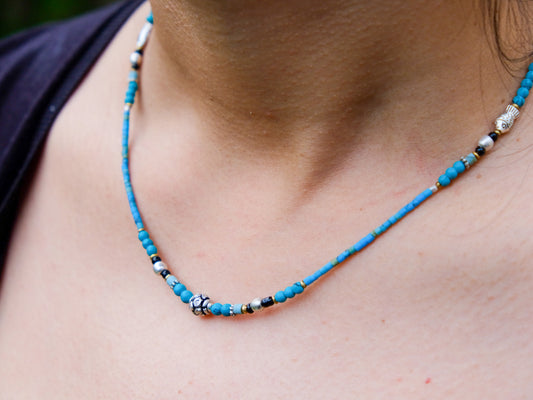 Minimal Line Necklace