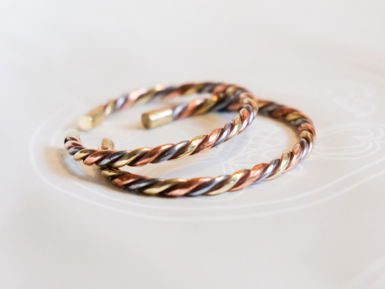 Three Metal Healing Knot Bracelet | Creativehand Nepal