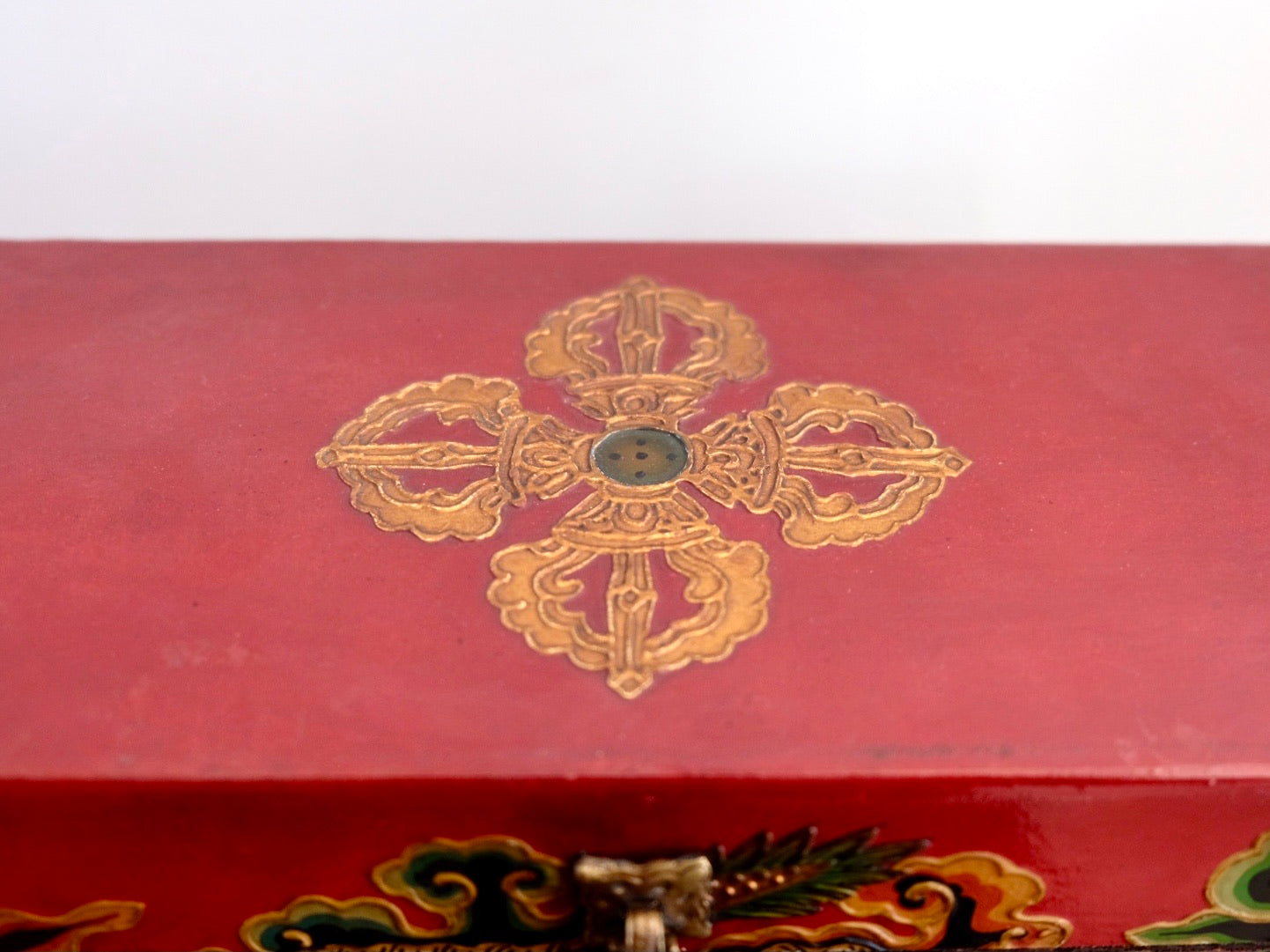 Dragon -  Etched Tibetan Jewellery Box