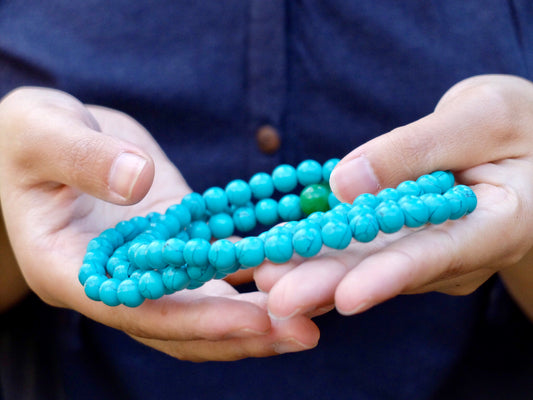 Turquoise Protection Mala