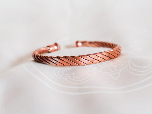Braided Pure Copper Bracelet