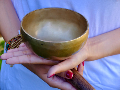 Small Contemporary Flow Singing Bowl - Base Note A 444 Hz
