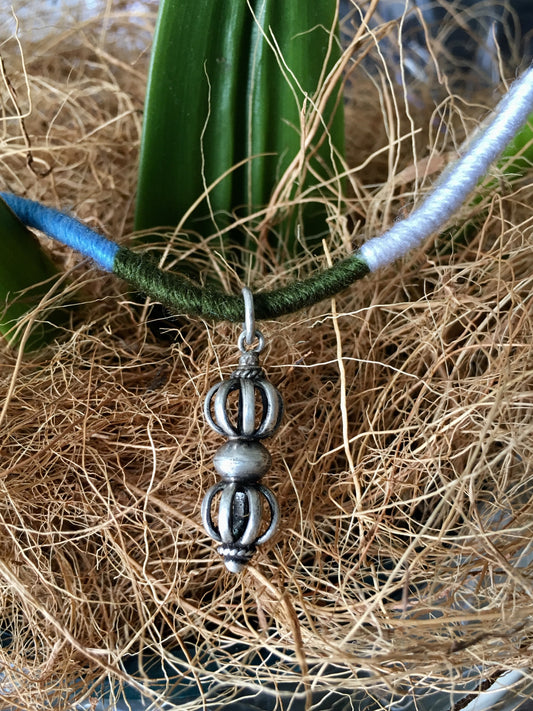 Vajra Silver Pendant