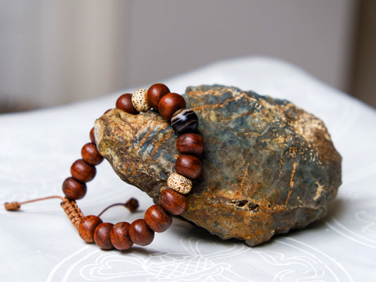 Custom Bodhi Mala bracelet