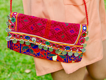 Bohemian Ladies Clutch Handbag